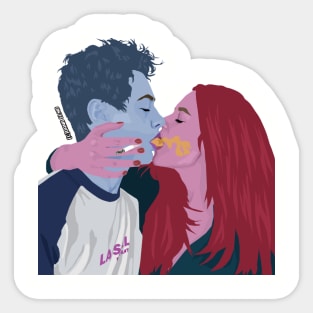 SMOKEY LOVE Sticker